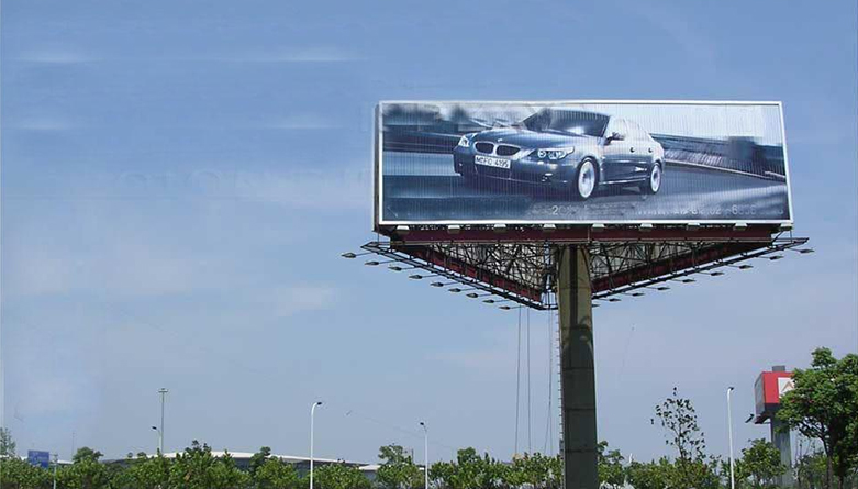 三面翻廣告牌設(shè)計尺寸大小的原則